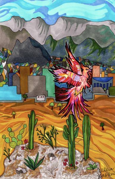 Phoenix in by Alleia Kragt Bakker