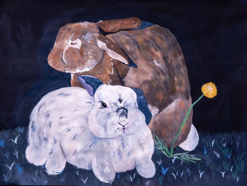 Rabbits by Alleia Kragt Bakker