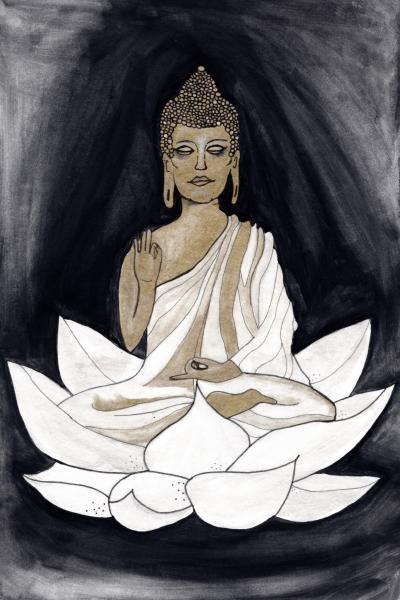 Buddha by Alleia Kragt Bakker
