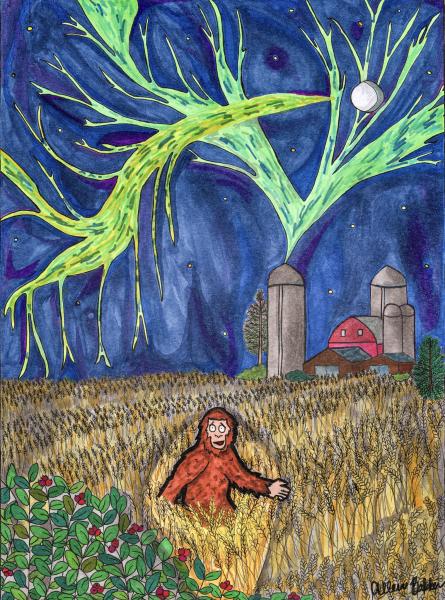 Sasquatch in Saskatchewan by Alleia Kragt Bakker